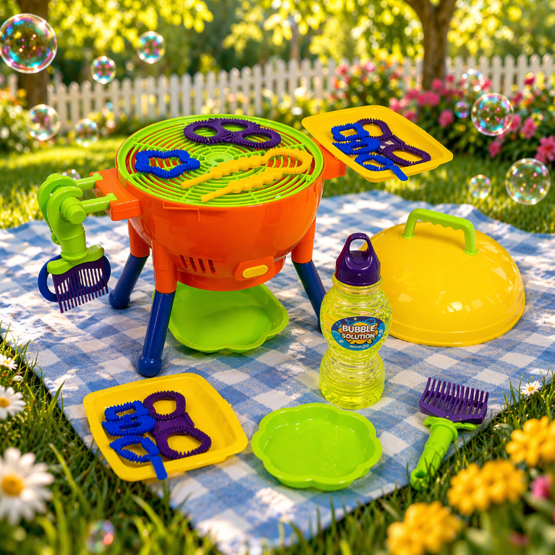 BBQ Bubble Maker – Fun & Interactive – Bubble Blowing BBQ
