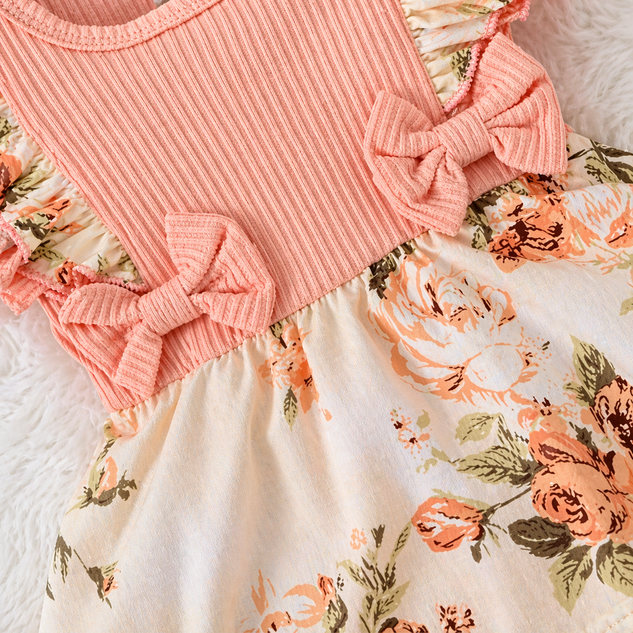Mini Fashion™ - Soft around the skin - Girls Romper Suit