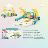Thumbnail for Step & Play – Interactive & Safe – 3-in-1 Walker & Baby Gym