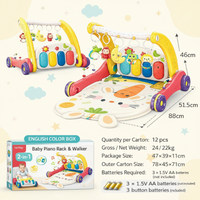 Thumbnail for Step & Play – Interactive & Safe – 3-in-1 Walker & Baby Gym