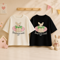 Thumbnail for SunnyKids – Comfortable & Cute – Oversized T-shirt with Cartoon Print