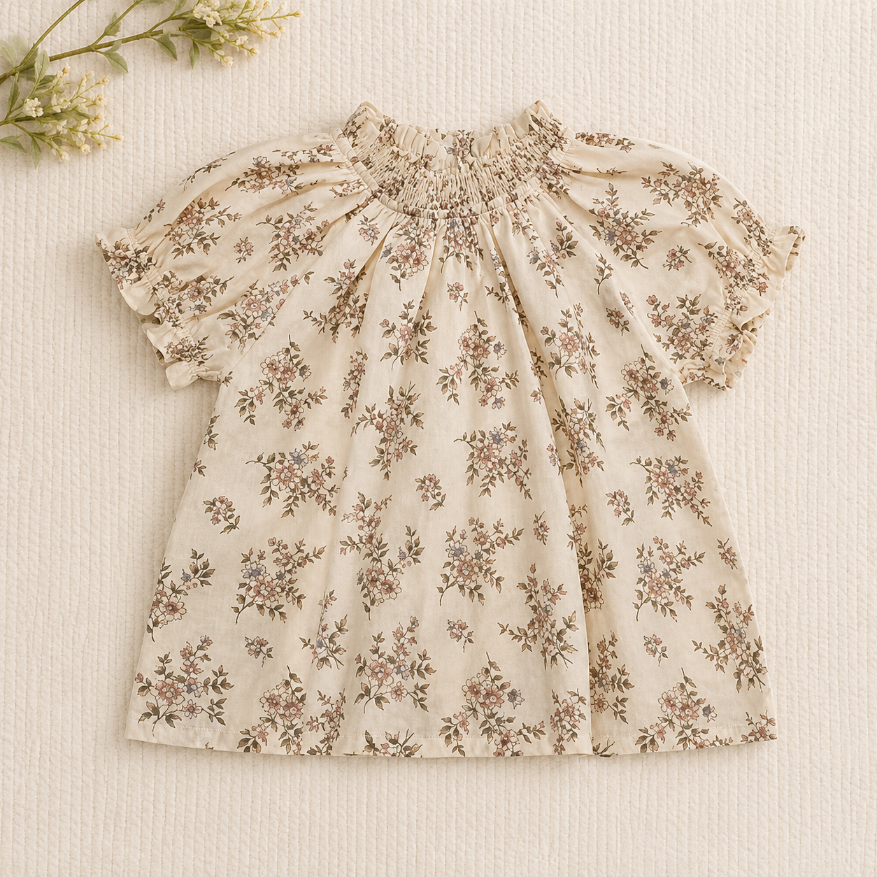 Girls Summer Fashion Top – Lightweight & Comfortable – Vintage Girls' Top
