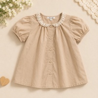 Thumbnail for Girls Summer Fashion Top – Lightweight & Comfortable – Vintage Girls' Top