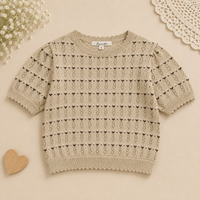 Thumbnail for Girls Summer Fashion Top – Lightweight & Comfortable – Vintage Girls' Top