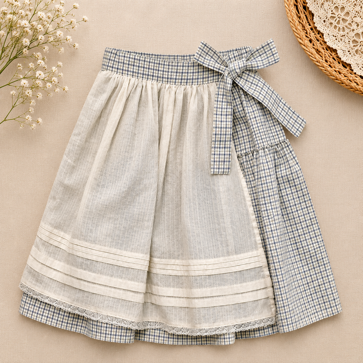 Chic Skirt & Wide Leg Pants – Elegant & Comfort – Children's Clothing