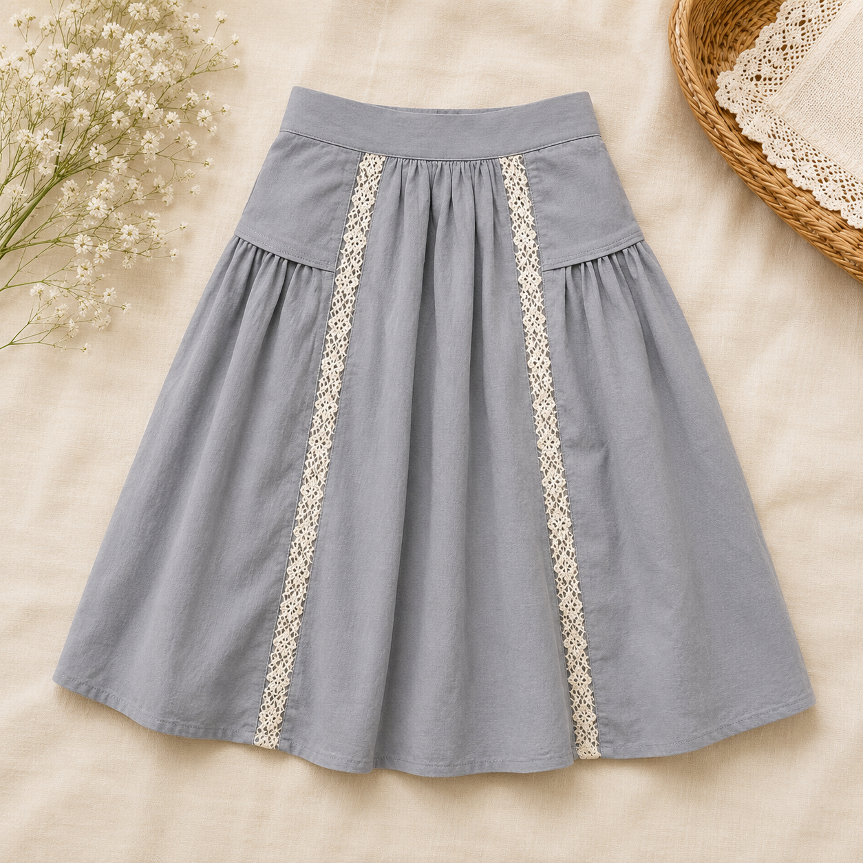 Chic Skirt & Wide Leg Pants – Elegant & Comfort – Children's Clothing