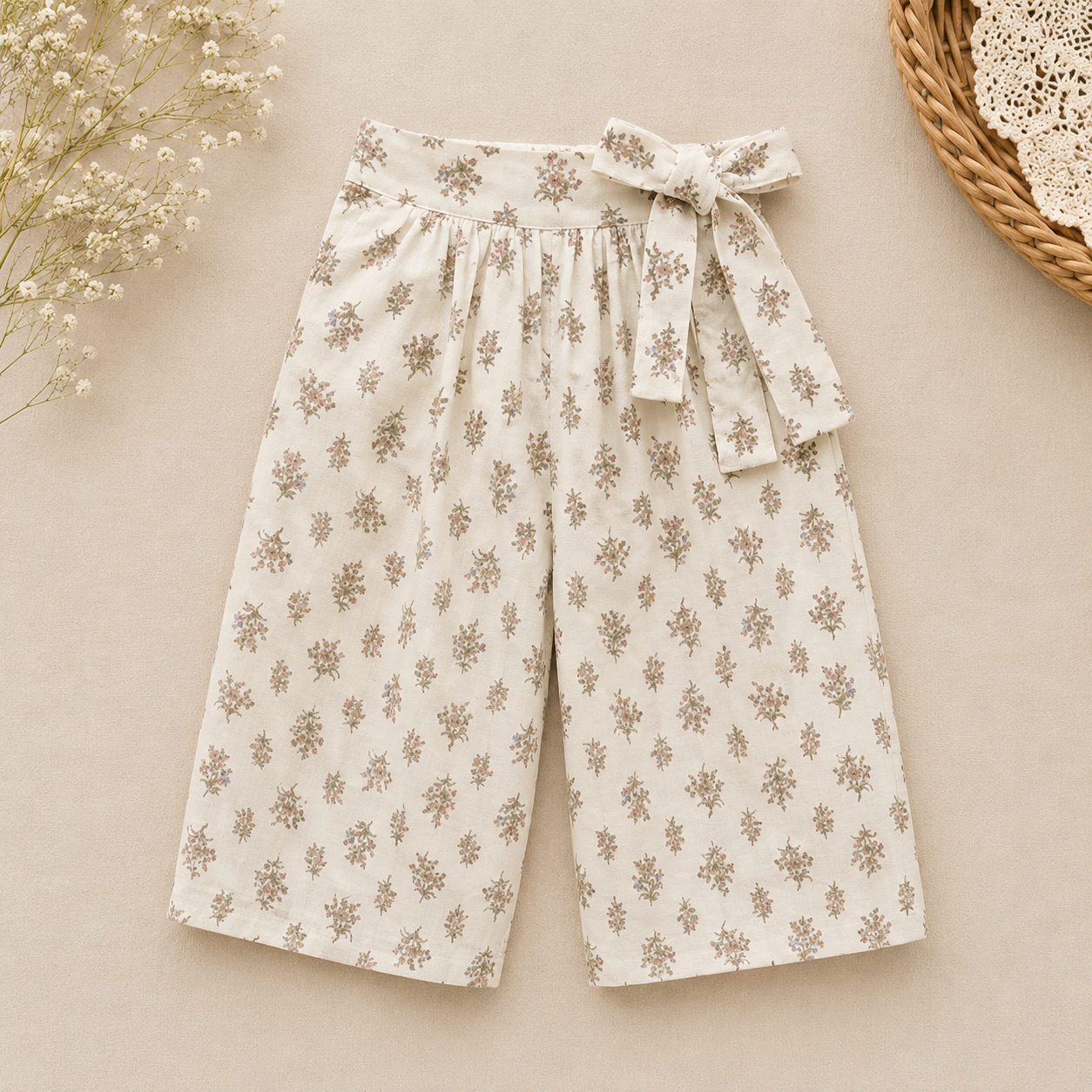 Chic Skirt & Wide Leg Pants – Elegant & Comfort – Children's Clothing