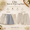 Chic Skirt & Wide Leg Pants – Elegant & Comfort – Children's Clothing