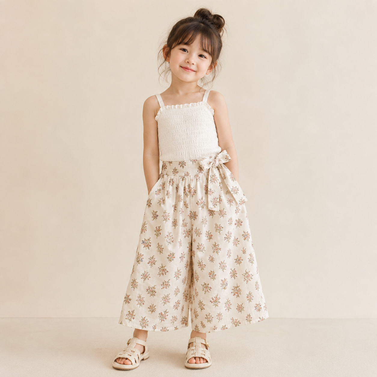Chic Skirt & Wide Leg Pants – Elegant & Comfort – Children's Clothing