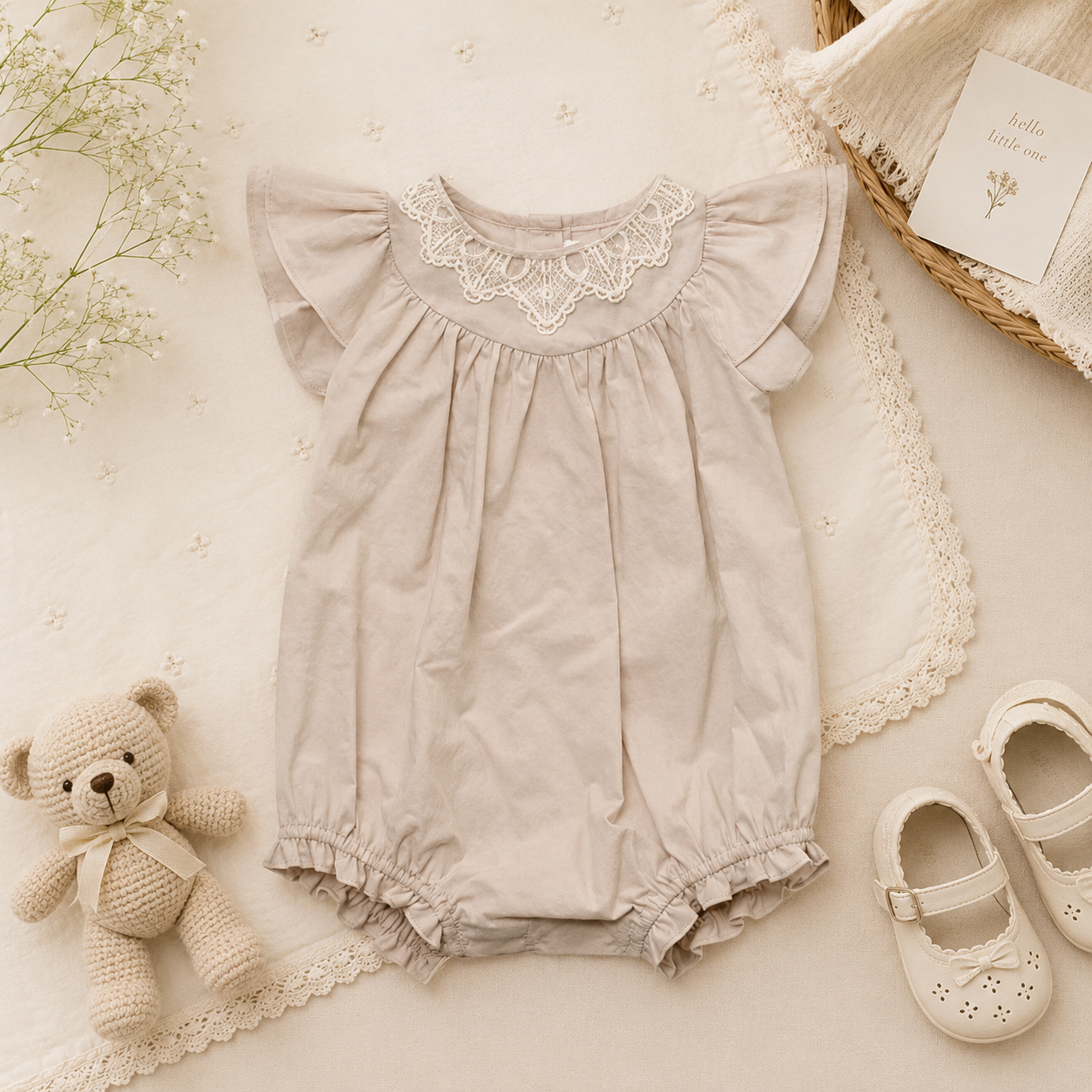 Vintage Rompers – Timeless & Soft – Baby Jumpsuit