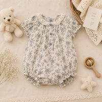 Thumbnail for Vintage Rompers – Timeless & Soft – Baby Jumpsuit