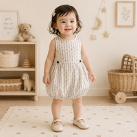 Thumbnail for Vintage Rompers – Timeless & Soft – Baby Jumpsuit