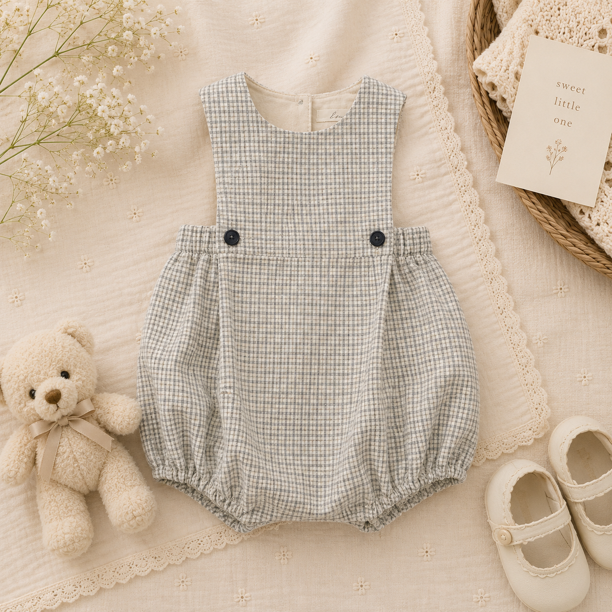 Vintage Rompers – Timeless & Soft – Baby Jumpsuit