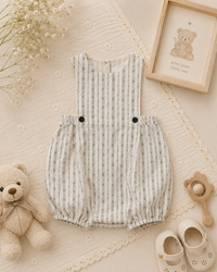 Thumbnail for Vintage Rompers – Timeless & Soft – Baby Jumpsuit