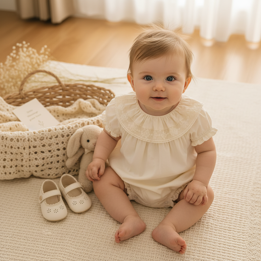 Vintage Rompers – Timeless & Soft – Baby Jumpsuit