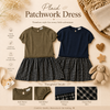Plaid Patchwork Dress – Trendy & Lightweight – Checkered Dress