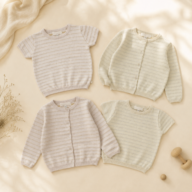 Knit Top & Cardigan – Soft & comfortable – Knit Shirt & Cardigan