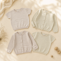 Thumbnail for Knit Top & Cardigan – Soft & comfortable – Knit Shirt & Cardigan