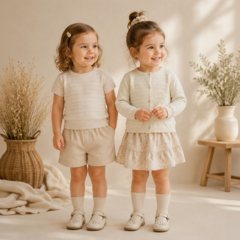 Knit Top & Cardigan – Soft & comfortable – Knit Shirt & Cardigan