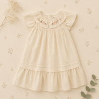 Thumbnail for Princess Dress – Stylish & comfortable – Dress with an embroidered collar