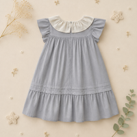 Thumbnail for Princess Dress – Stylish & comfortable – Dress with an embroidered collar