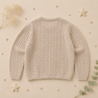 Thumbnail for Buttoned Cardigan – Soft & comfortable – Knitted Children's Cardigan