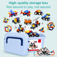 Thumbnail for Magnetic Cars™ – Magnetic Building Fun - Magnetic Vehicles Toy Set