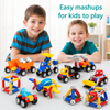 Magnetic Cars™ – Magnetic Building Fun - Magnetic Vehicles Toy Set