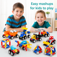 Thumbnail for Magnetic Cars™ – Magnetic Building Fun - Magnetic Vehicles Toy Set