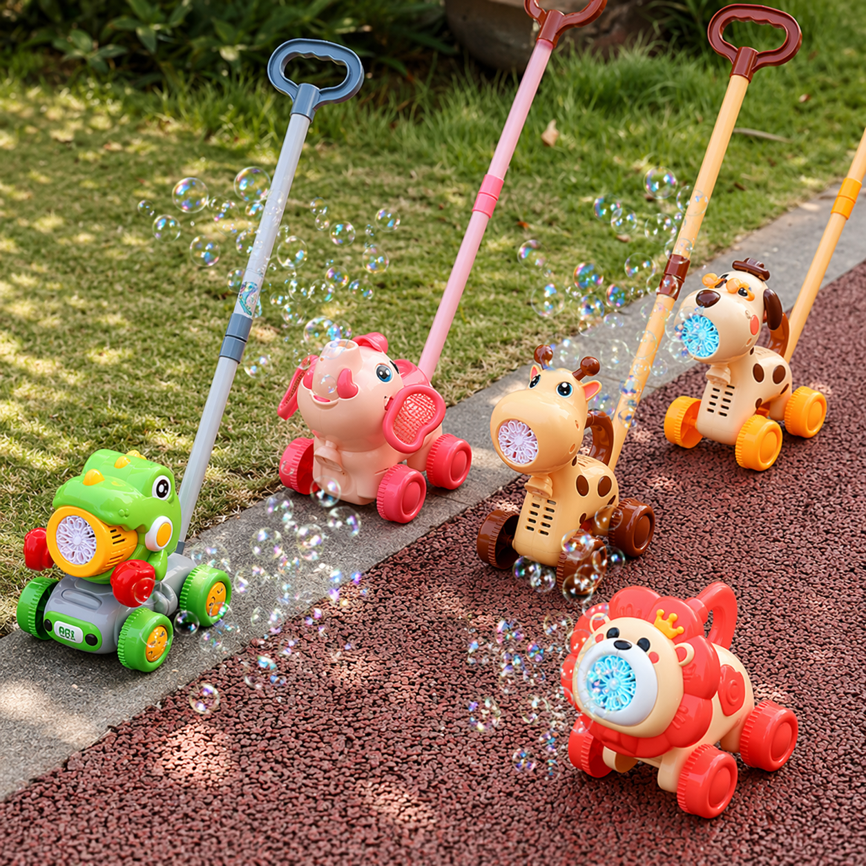 Bubble Blower – Fun & Playful – Bubble Blower Push Cart