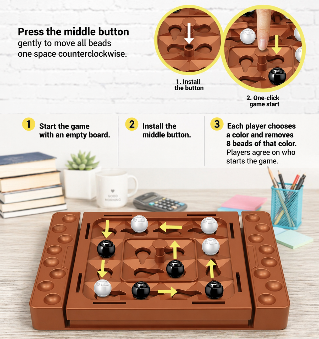 Touch Flip Chess – Thinking & Interactive – Board Game