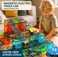 Thumbnail for Magnetic Road Blocks – Creative & Educational – Magnetic Roads Building Set