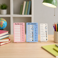 Thumbnail for Kids Chore Chart – Organized & Independent – To-Do List Task Board