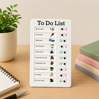 Thumbnail for Kids Chore Chart – Organized & Independent – To-Do List Task Board