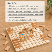 Thumbnail for Wooden Chess Puzzle Game – Strategy & Thinking – Board Game