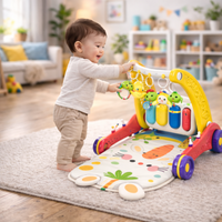 Thumbnail for Step & Play – Interactive & Safe – 3-in-1 Walker & Baby Gym