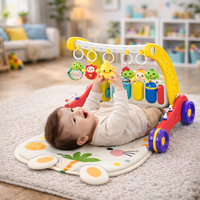 Thumbnail for Step & Play – Interactive & Safe – 3-in-1 Walker & Baby Gym