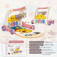 Thumbnail for Step & Play – Interactive & Safe – 3-in-1 Walker & Baby Gym