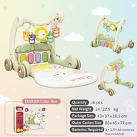 Thumbnail for Step & Play – Interactive & Safe – 3-in-1 Walker & Baby Gym