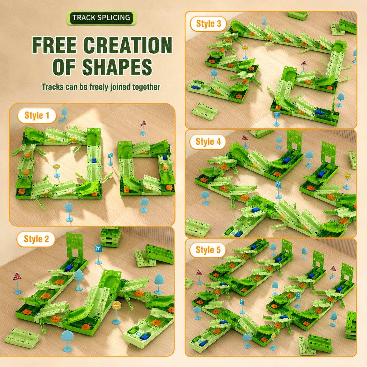 GravityRacer – Educational & Fun – DIY Vehicle Track Set