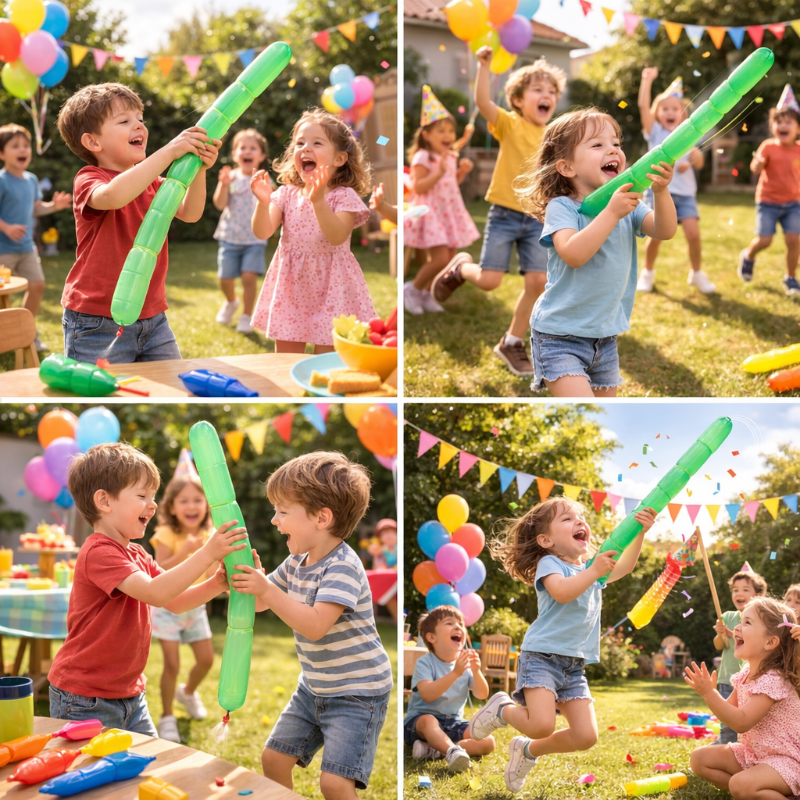 FlyFest – Active & Fun – Colored Party Balloons (100 pieces)