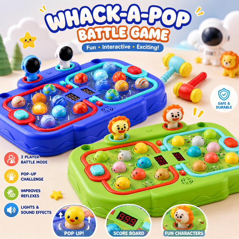 Whack a Pop – Interactive & Educational – Hammer and mallet toys