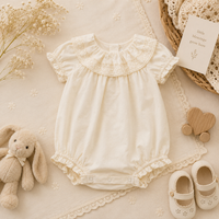Thumbnail for Vintage Rompers – Timeless & Soft – Baby Jumpsuit