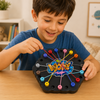Color Rope Logic Game – Thinking & Interactive – Board Game
