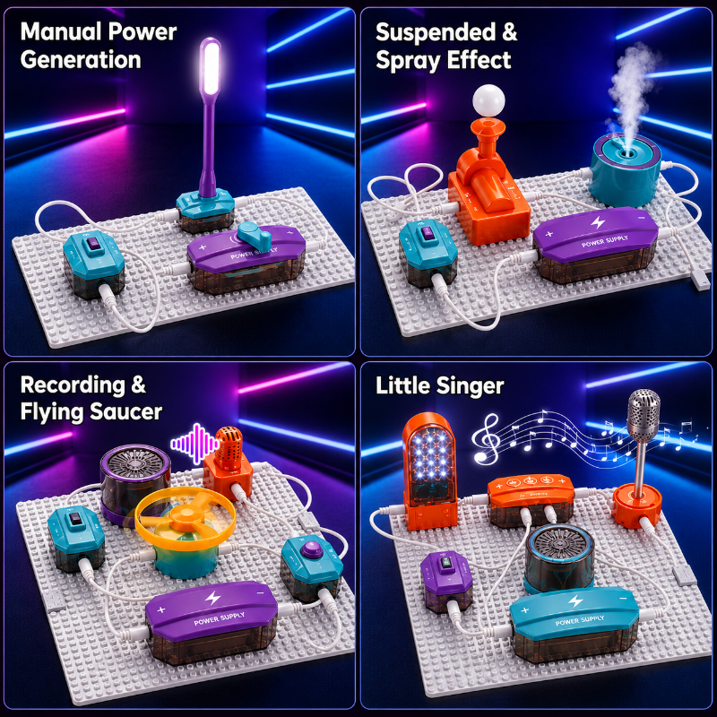 STEM Electronic Building Kit – Educational & Technical – Circuit Experiment Kit