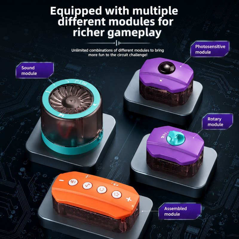 STEM Electronic Building Kit – Educational & Technical – Circuit Experiment Kit