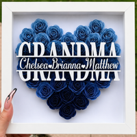 Thumbnail for Personalized Rose Shadow Box – Unique Mother's Day Gift – Personalized Rose Shadow Box