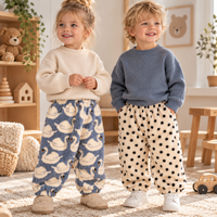 Thumbnail for FuzzyPants – Soft & Warm – Plush Kids' Pants with Playful Prints