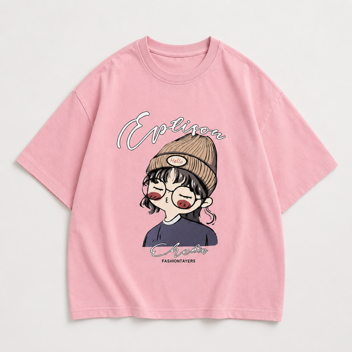 CuteStyle – Trendy & Comfortable – T-shirt with an oversized cartoon print