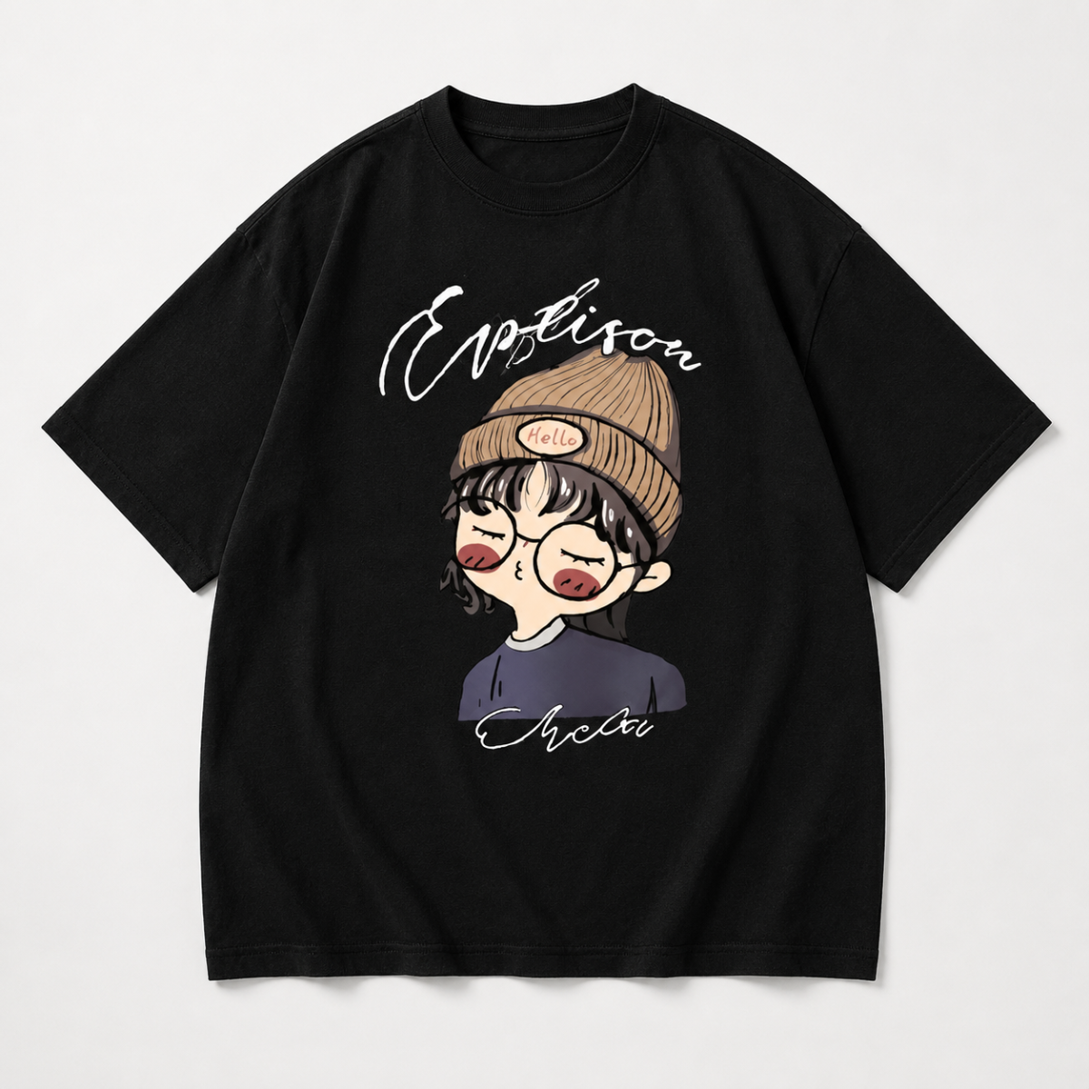 CuteStyle – Trendy & Comfortable – T-shirt with an oversized cartoon print